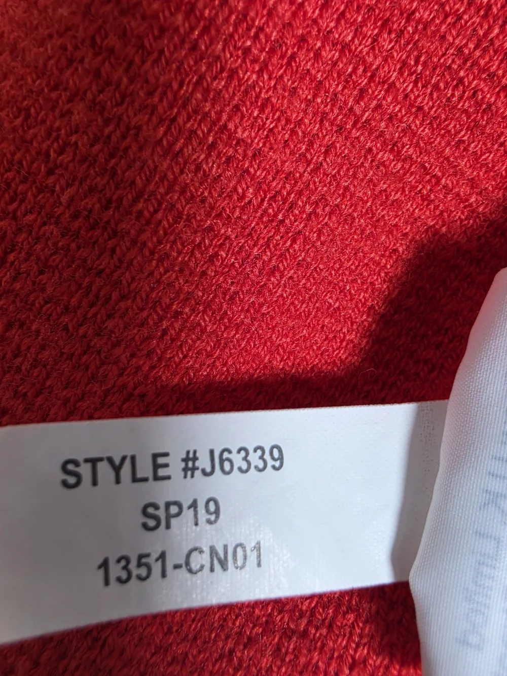 J.Crew Juliette Red Sweater Blazer XL Merino Wool
